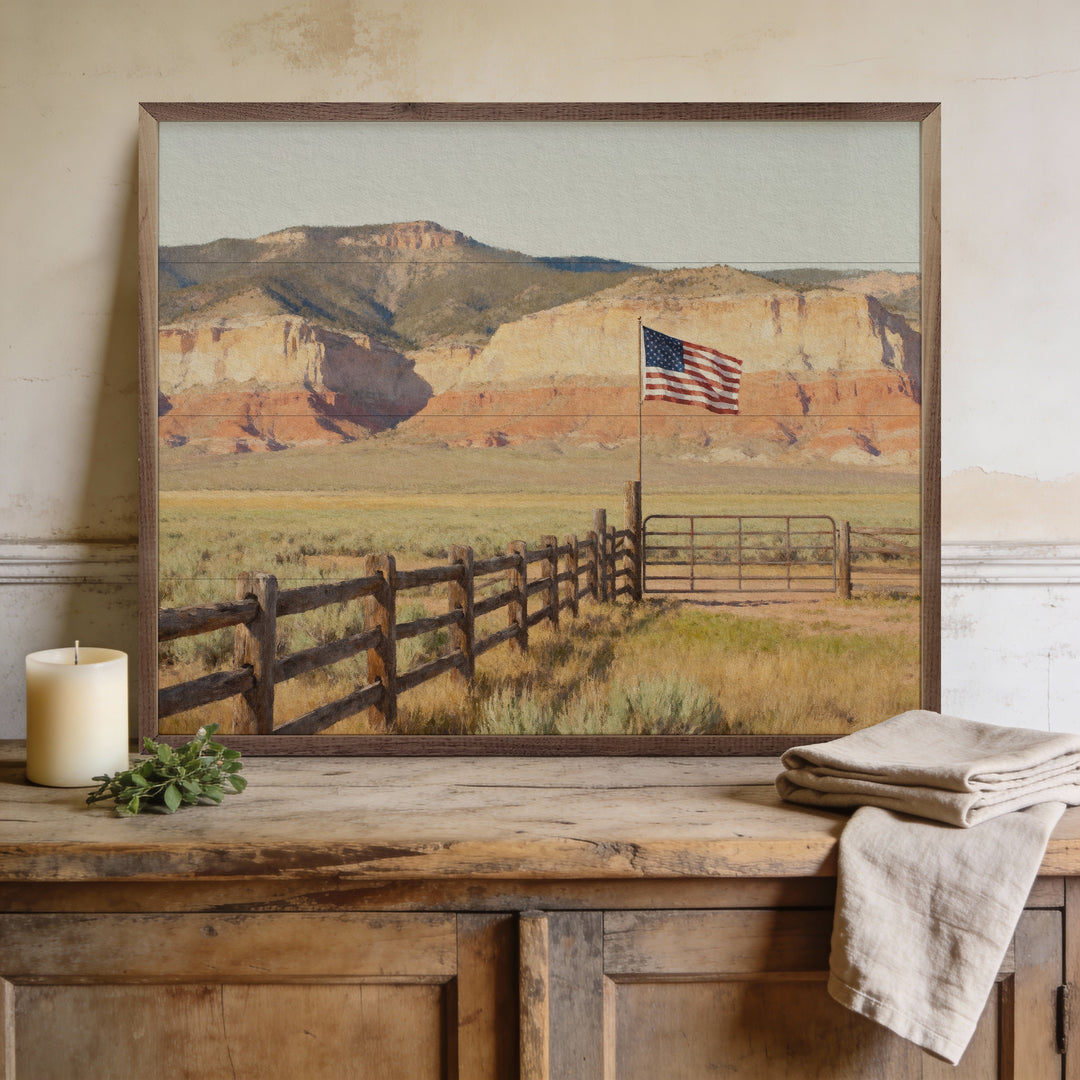 Americana Western Gate Mountains