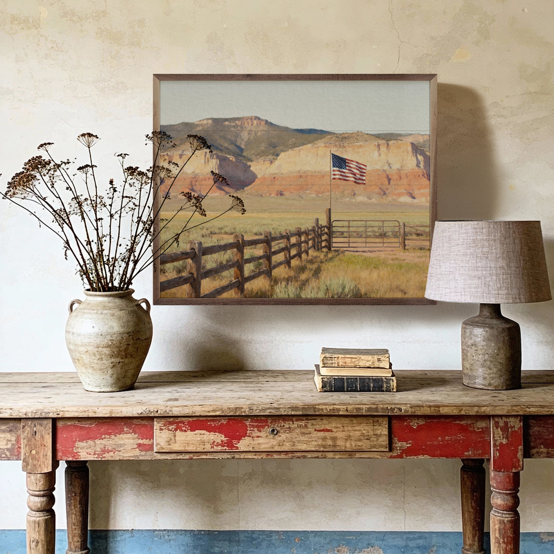 Americana Western Gate Mountains