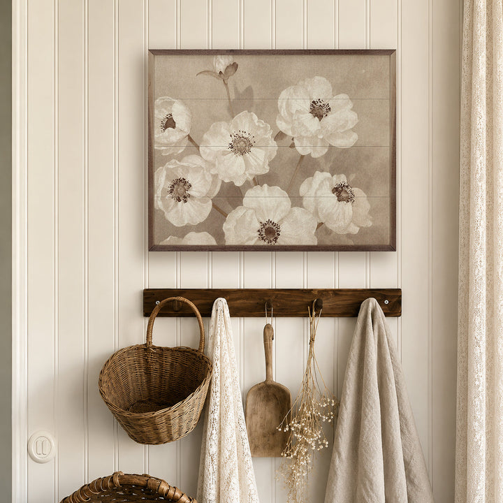Cream Botanical Study