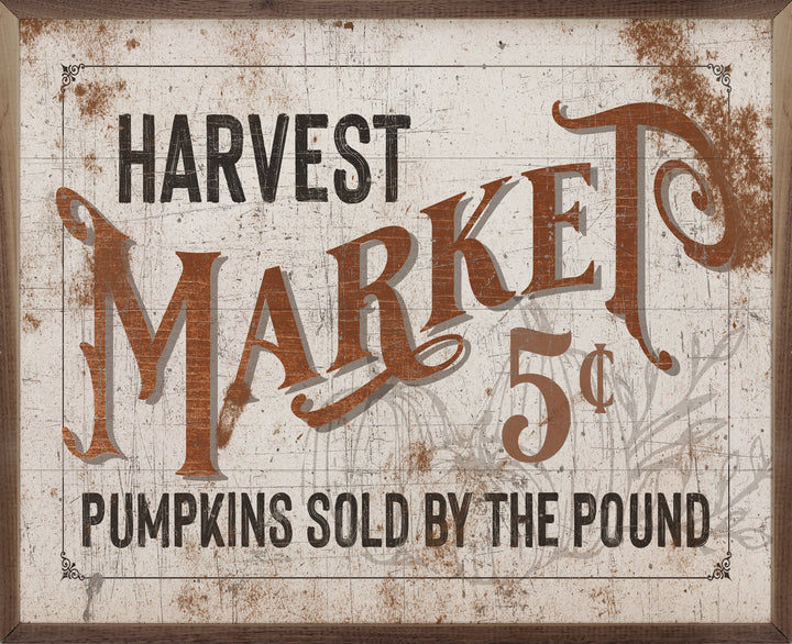 Harvest Market 5 Cents White
