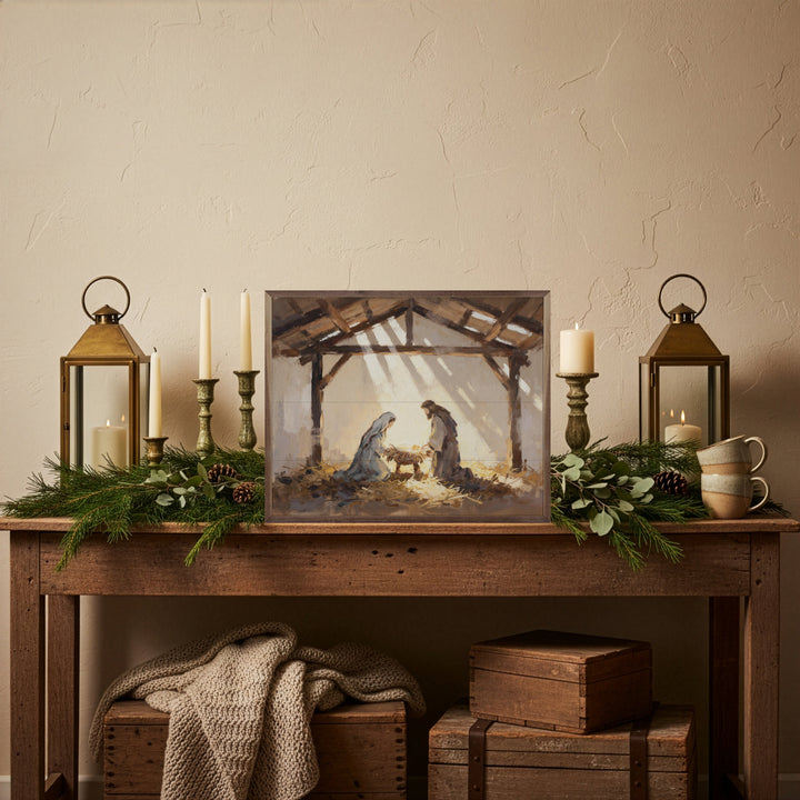 Holy Night Small Manger