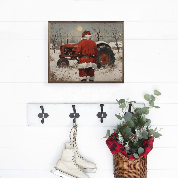 Cow And Santa