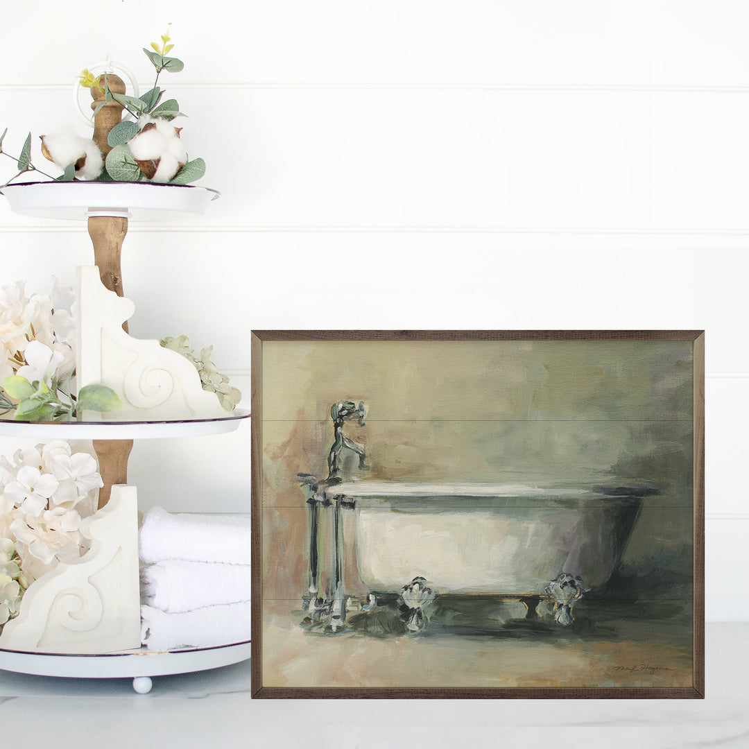 Vintage Tub By Marilyn Hageman