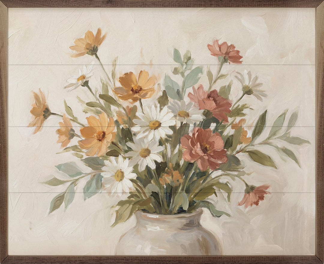 White Garden Arrangement
