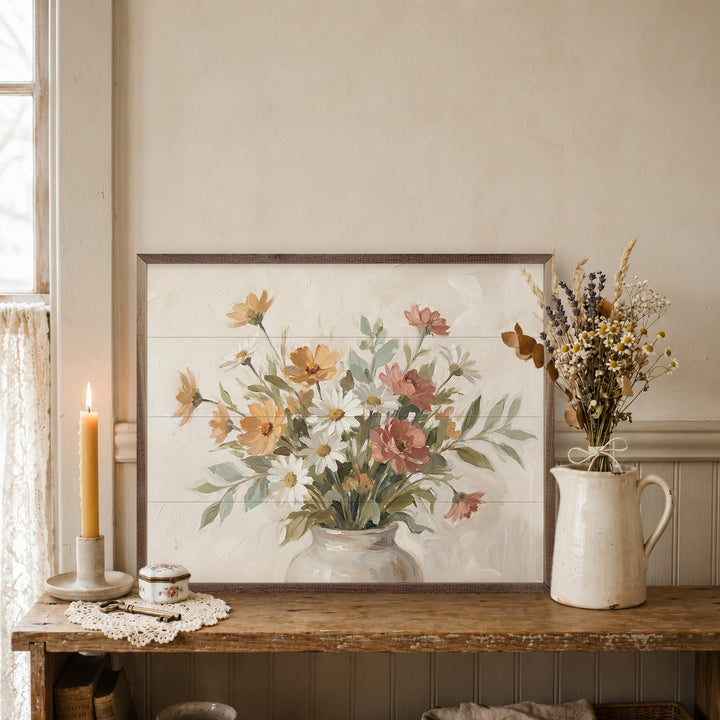 White Garden Arrangement