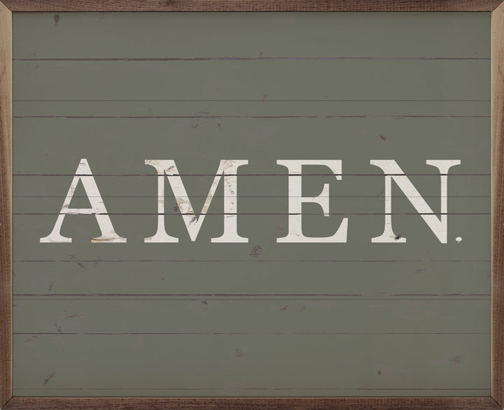 Amen Bold Green