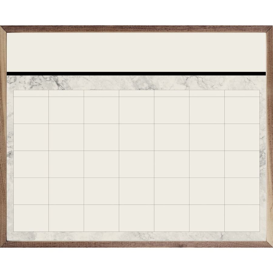 Whiteboard Marble Calendar