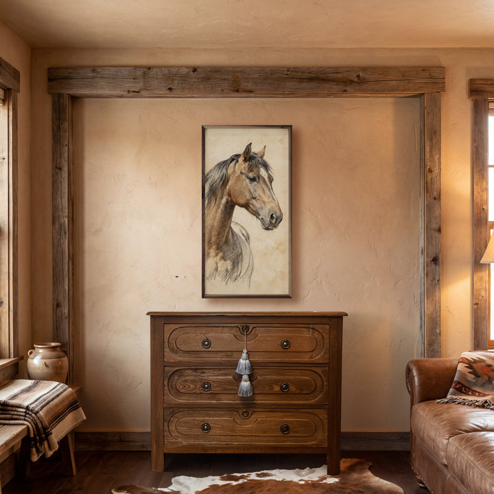 Horse Pencil Study