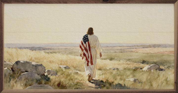 Faith And Freedom Jesus Rocky Pasture