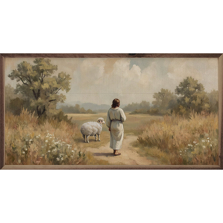 Jesus And Sheep