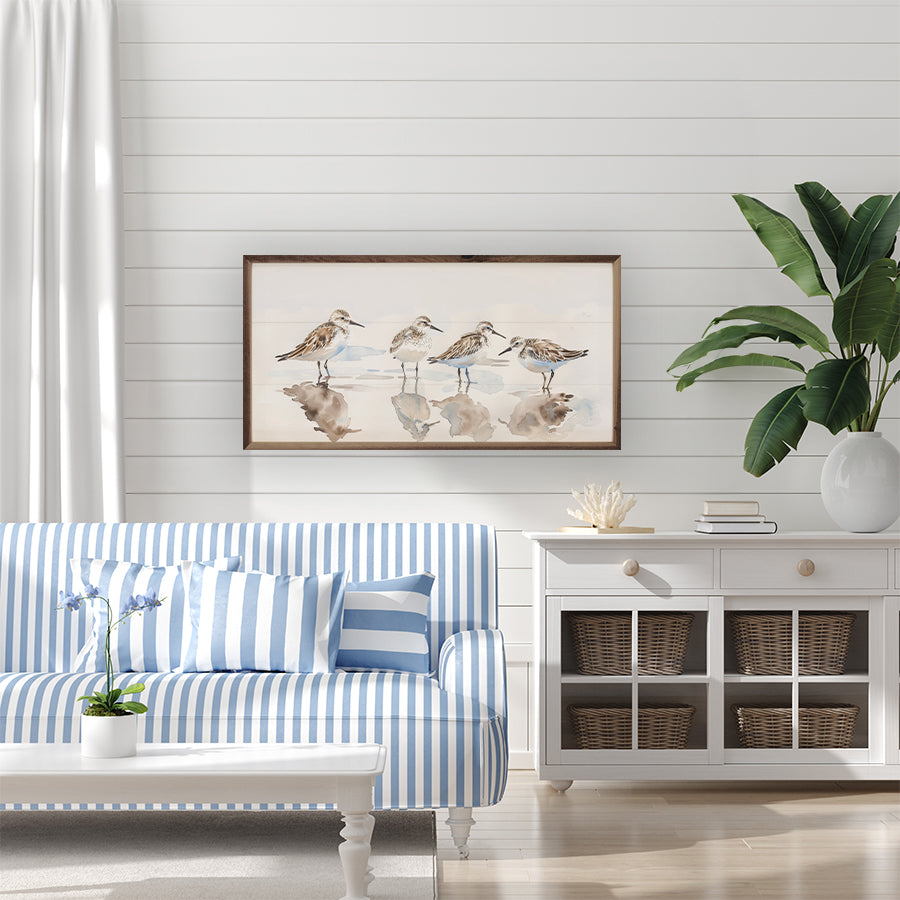 Sandpipers II By Petals Prints Design