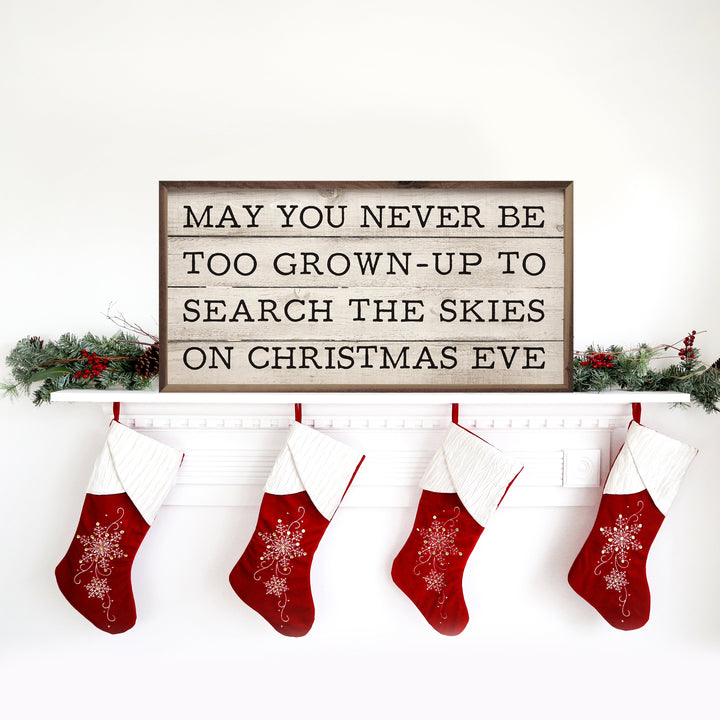 Never Be Too Grown Up Whitewash