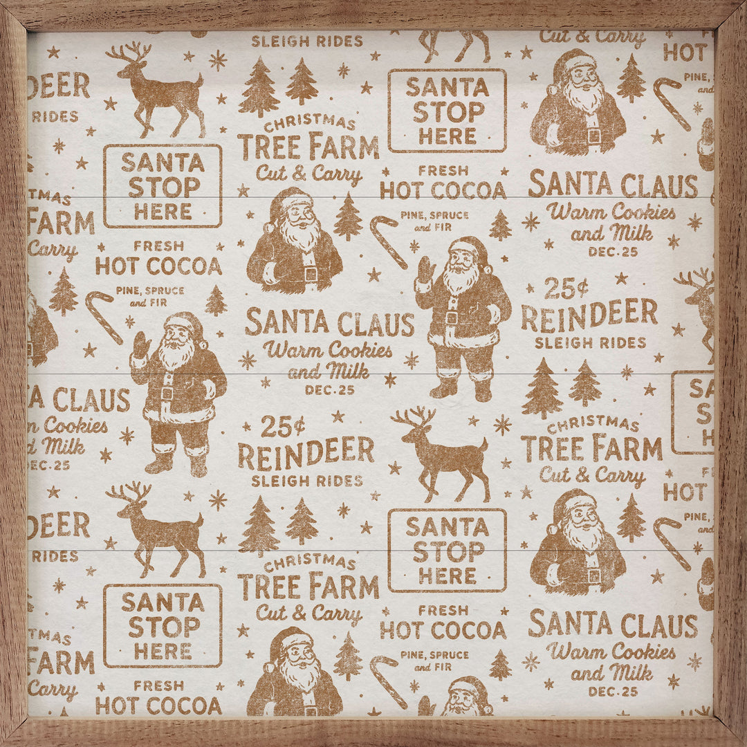 Christmas Pattern White