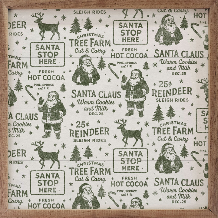 Christmas Pattern White