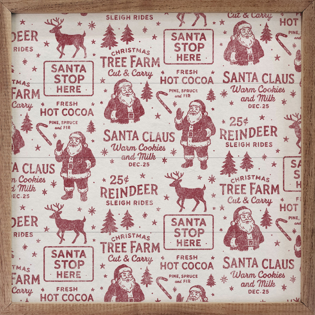 Christmas Pattern White