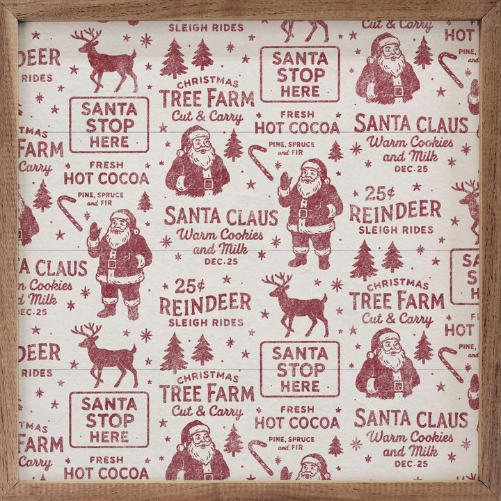 Christmas Pattern White