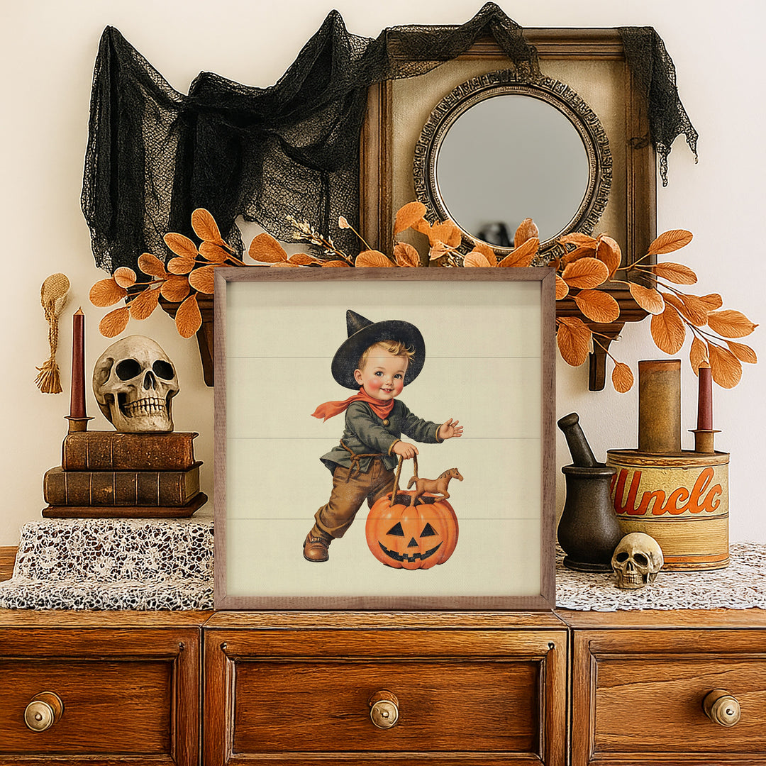 Cute Cowboy Costume Trick Or Treat