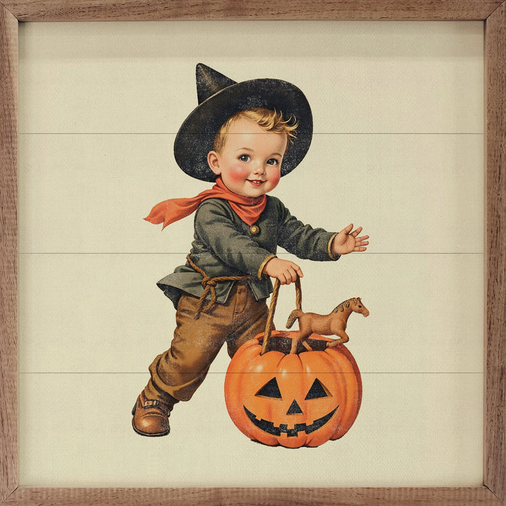 Cute Cowboy Costume Trick Or Treat