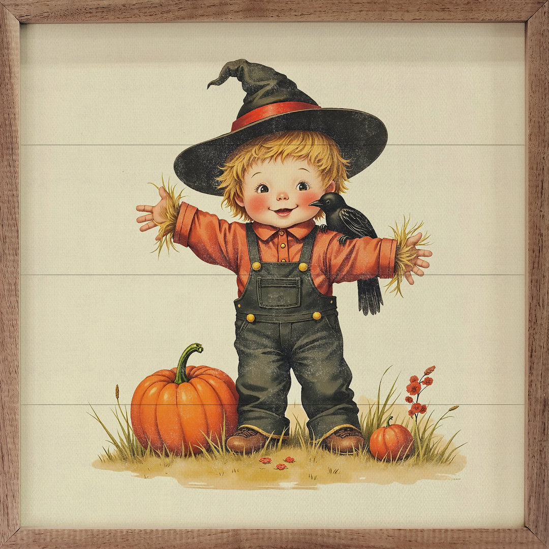 Cute Scarecrow Trick Or Treat