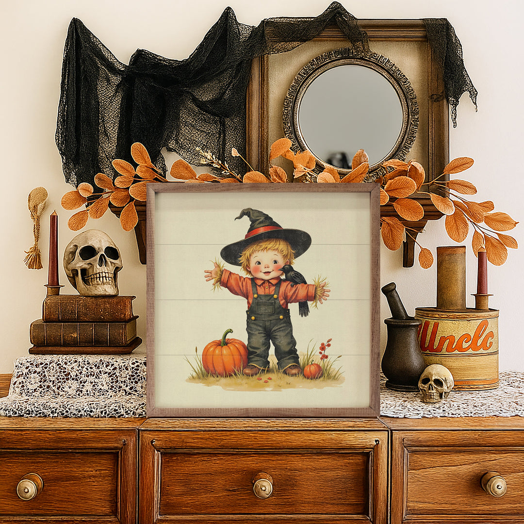 Cute Scarecrow Trick Or Treat
