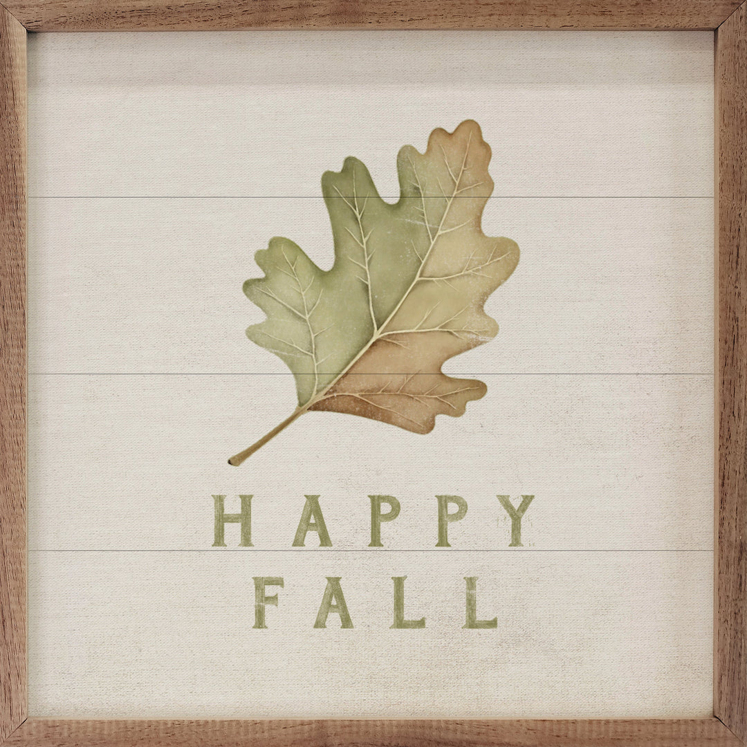 Happy Fall Leaf