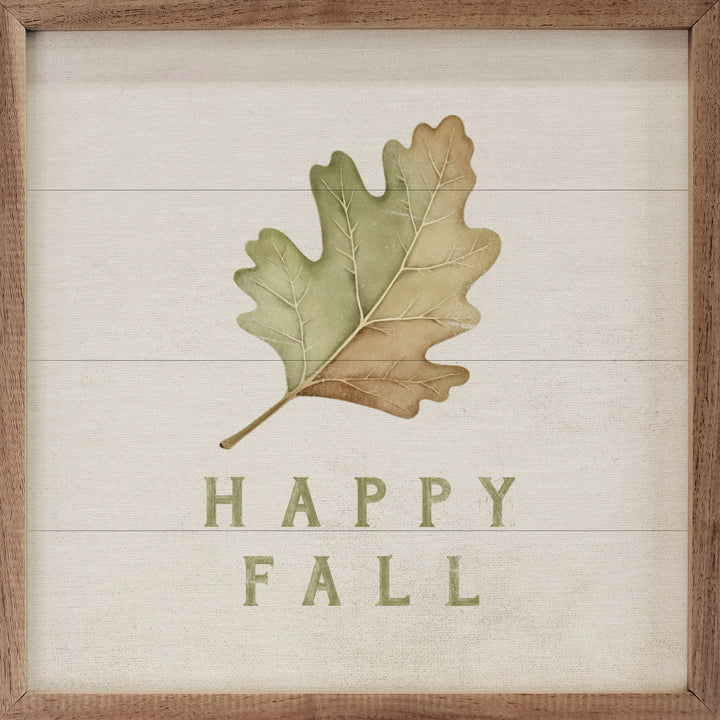 Happy Fall Leaf