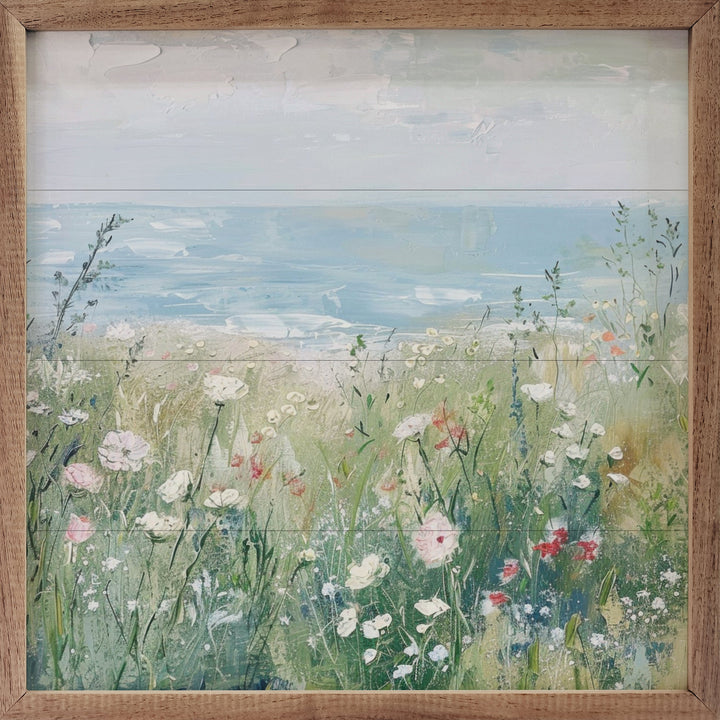 Wildflowers By The Sea By Creative Studio