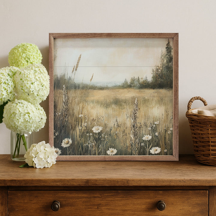 Daisy Meadow By Petals Prints Design