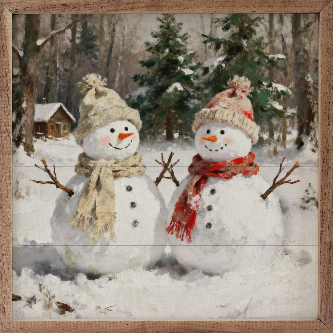 Snowman Pair