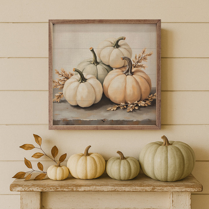 White Pumpkins Square