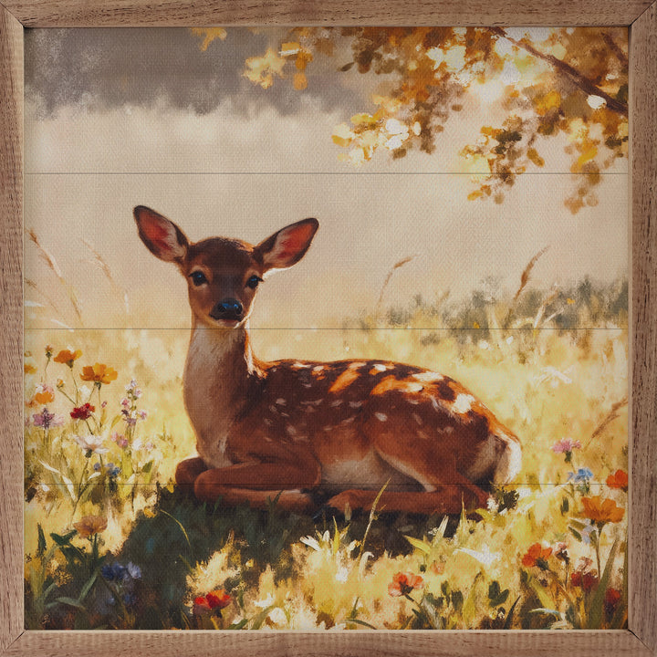 Fawn In The Pasture