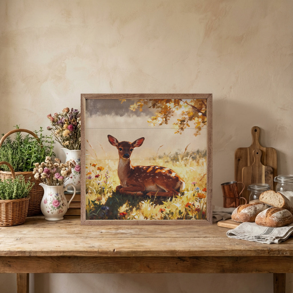 Fawn In The Pasture