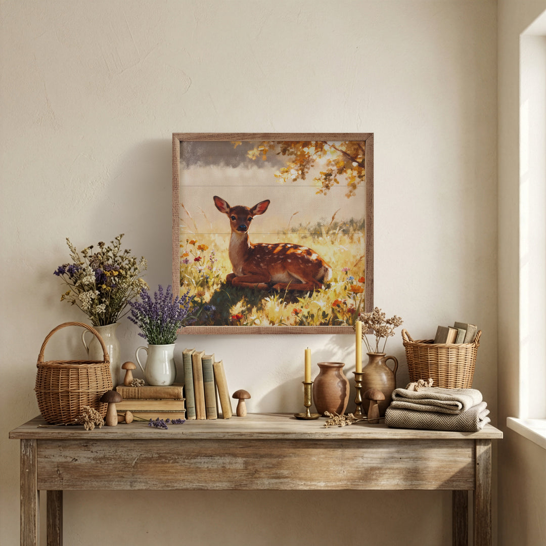 Fawn In The Pasture