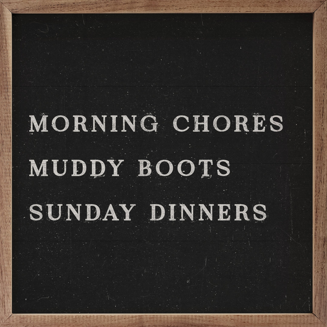 Morning Chores