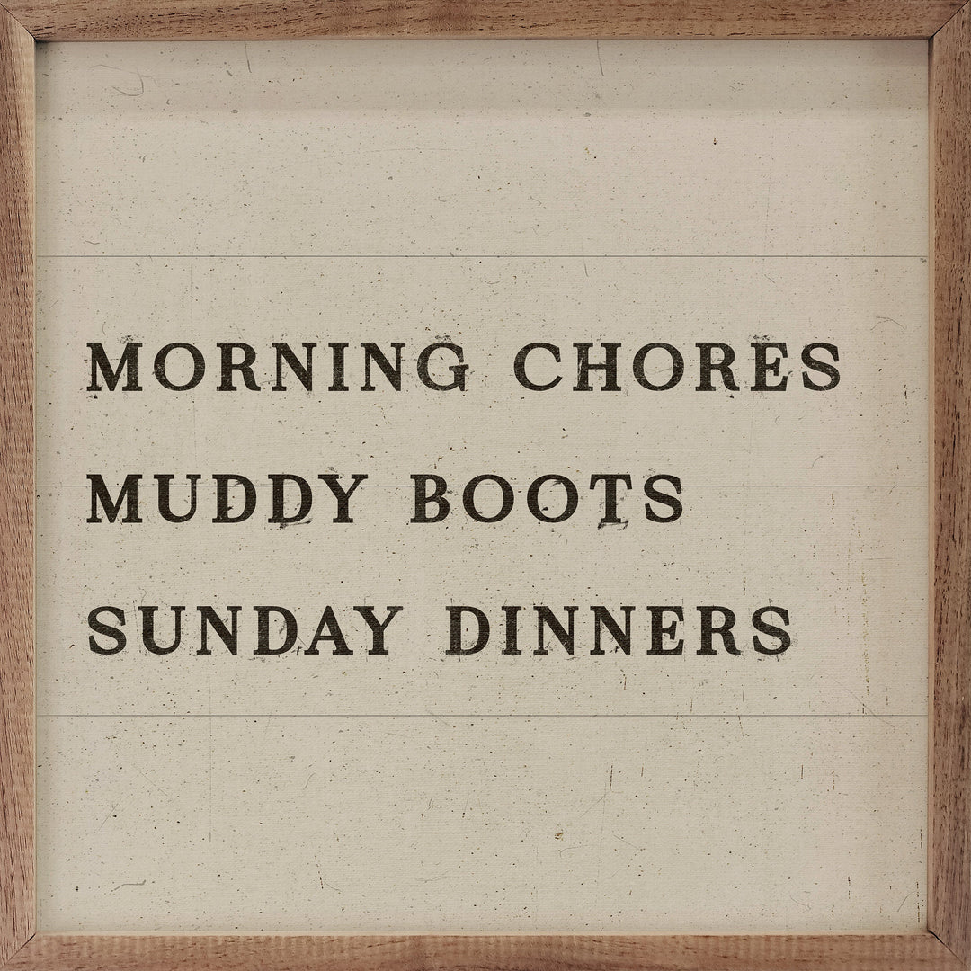 Morning Chores