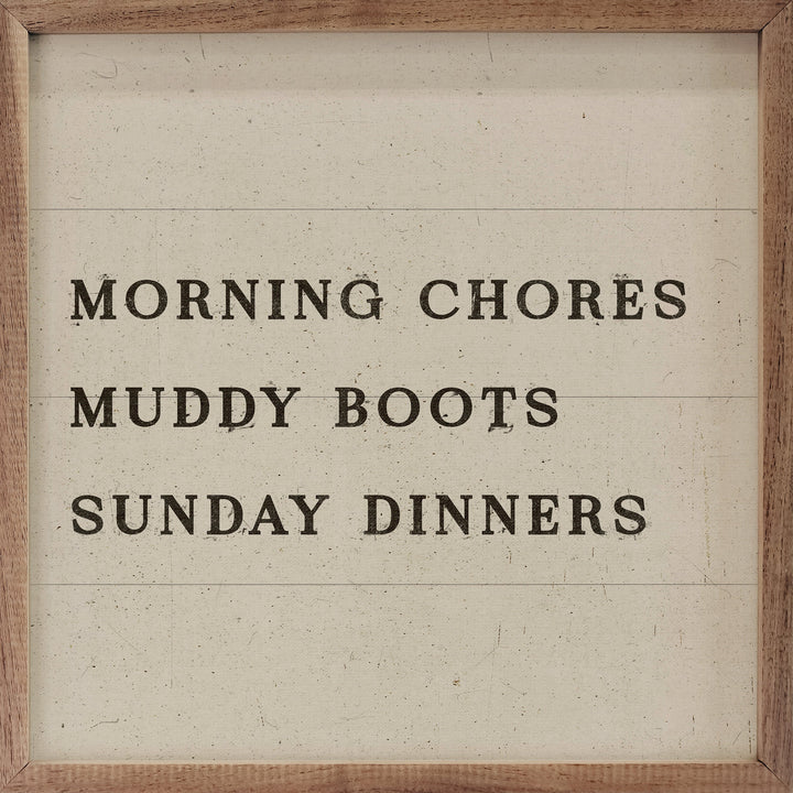 Morning Chores