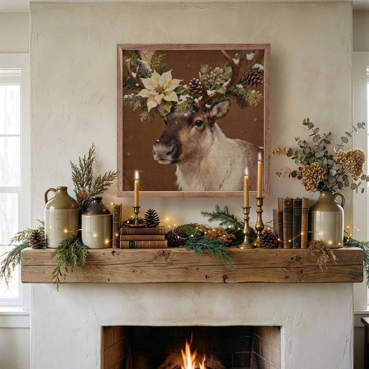 Poinsettia Reindeer