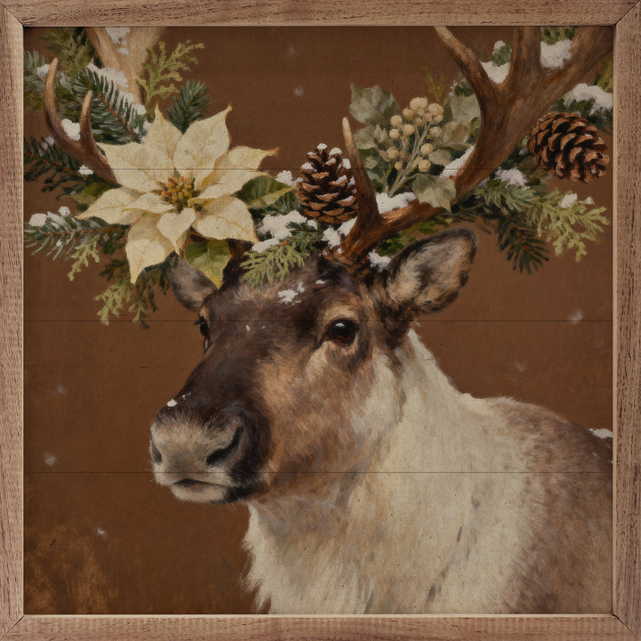 Poinsettia Reindeer
