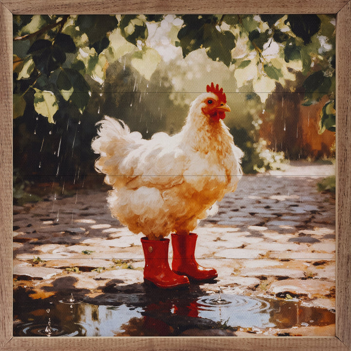 Rain Boots Chicken