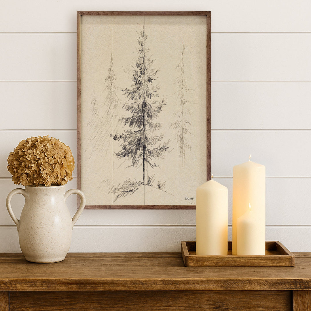 Elegant Pine I By Danhui Nai