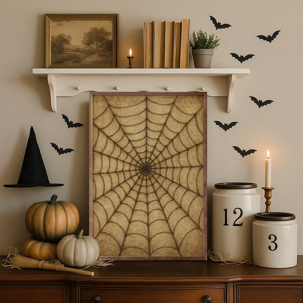 Spider Web Brown