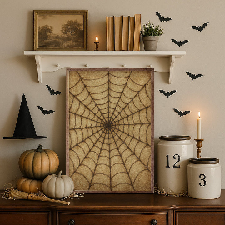 Spider Web Brown