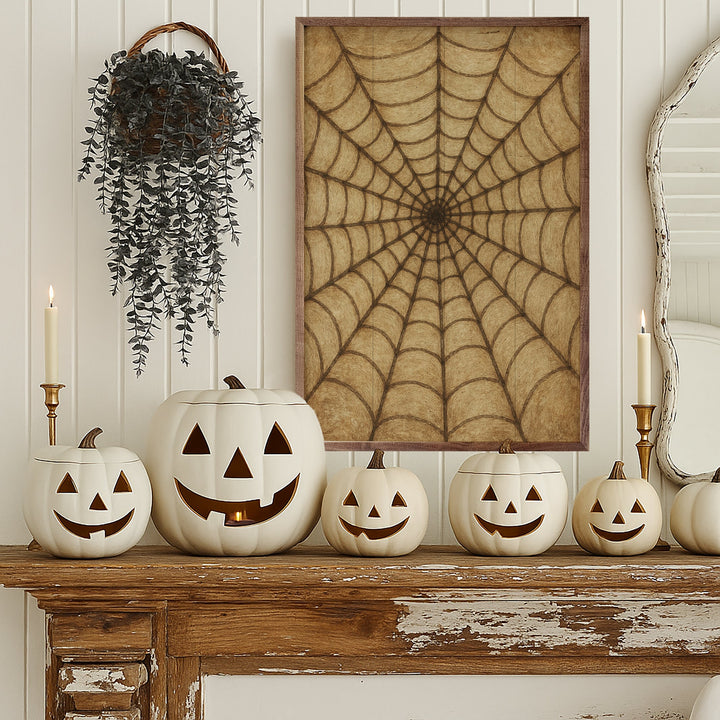 Spider Web Brown
