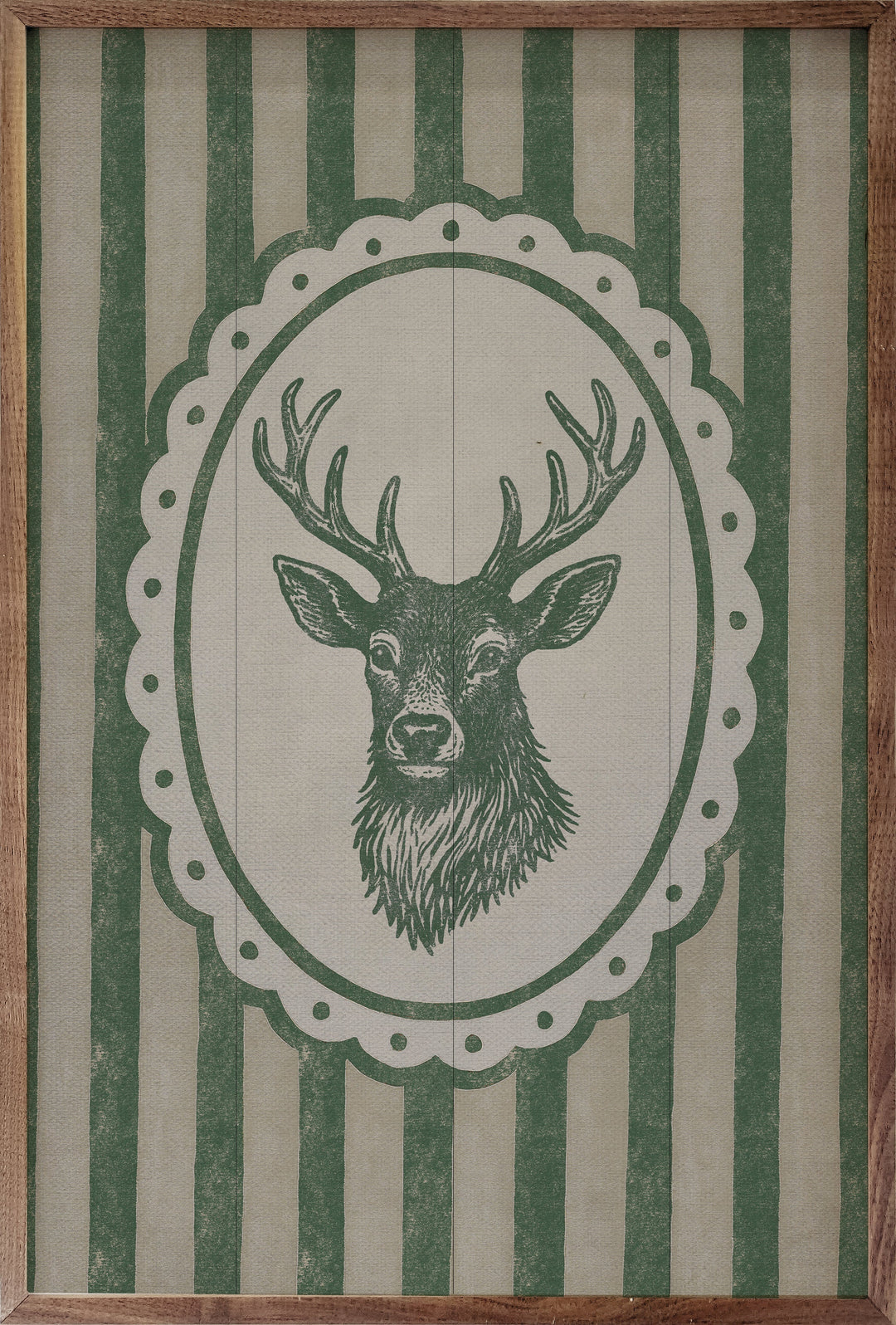 Vintage Reindeer Portrait