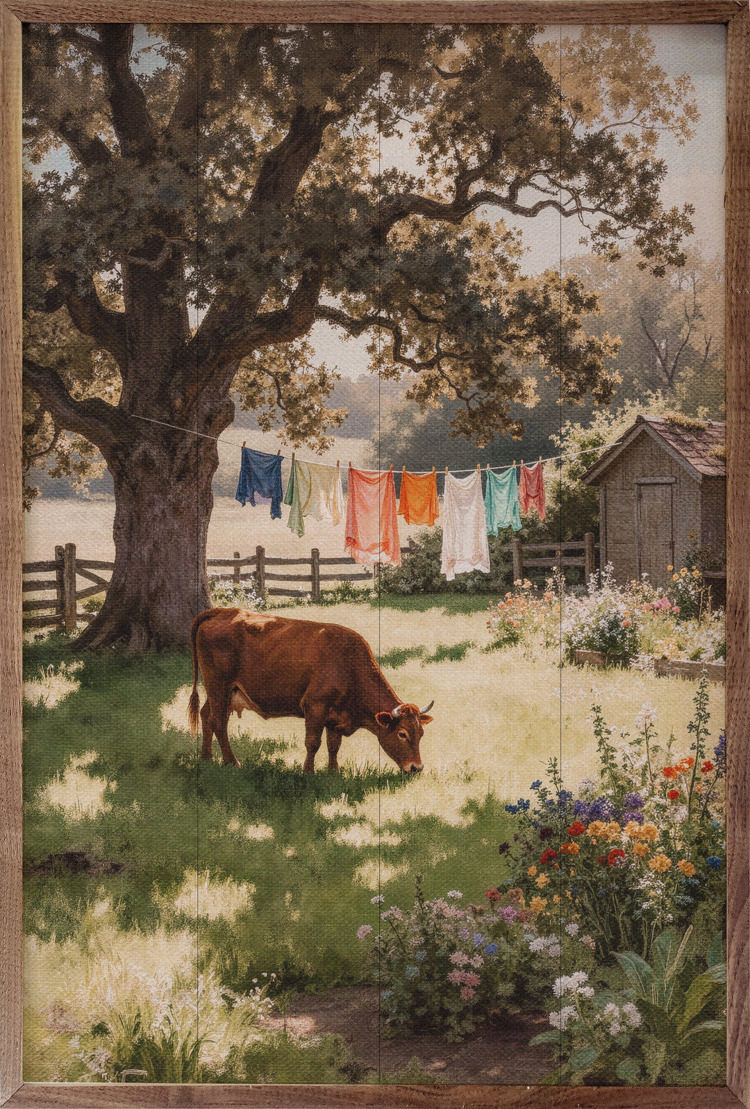 Laundry In The Backyard