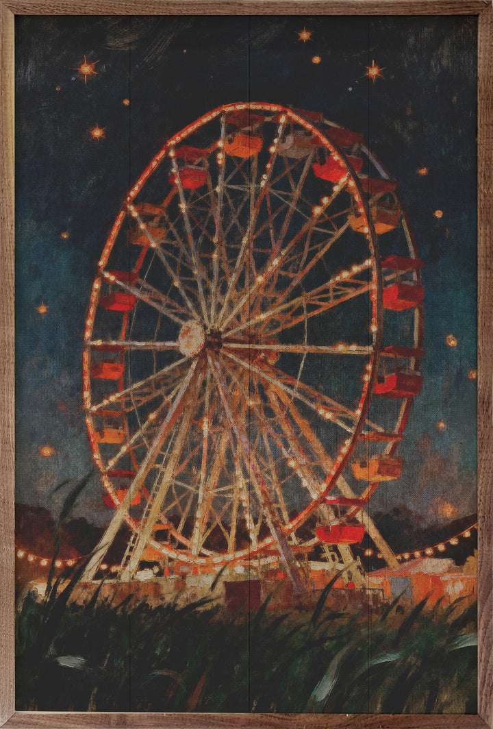 Nighttime Ferris Wheel