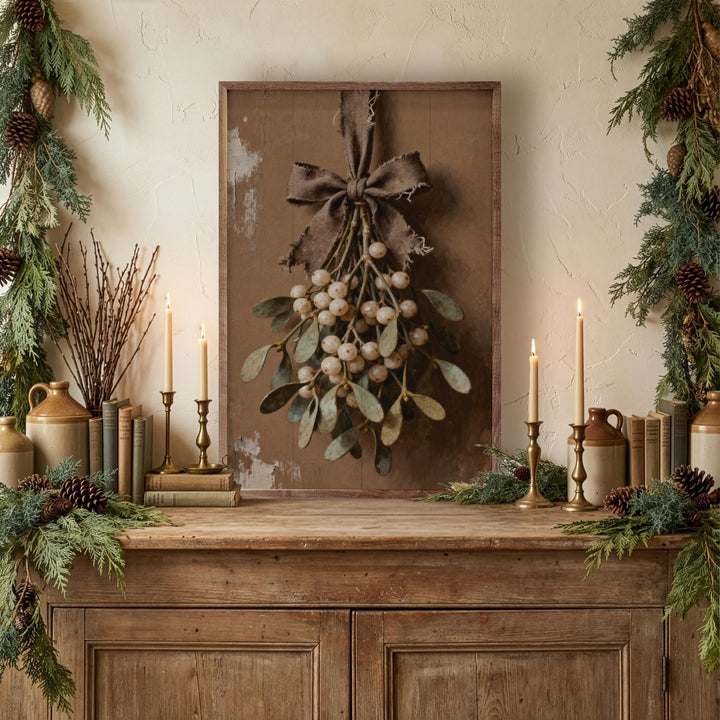 Rustic Brown Mistletoe