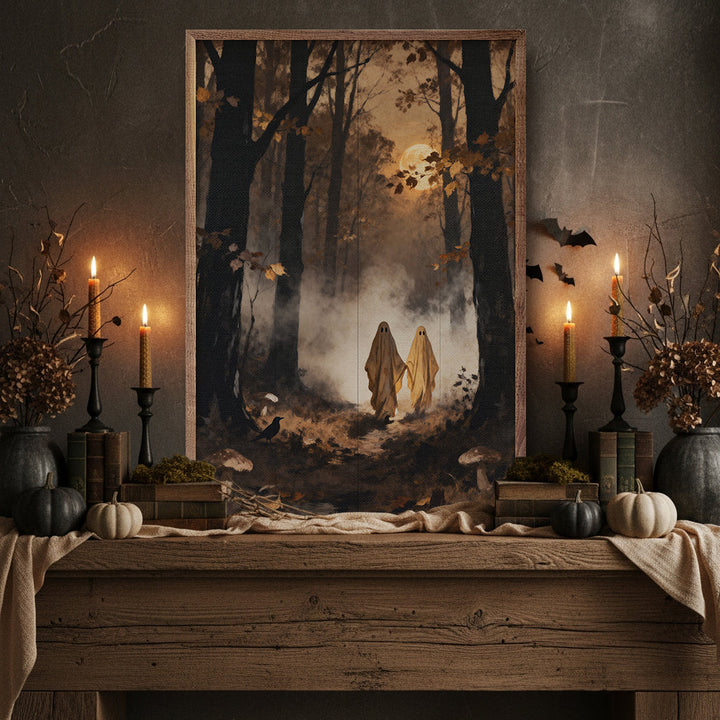 Two Ghosts Strolling The Timber