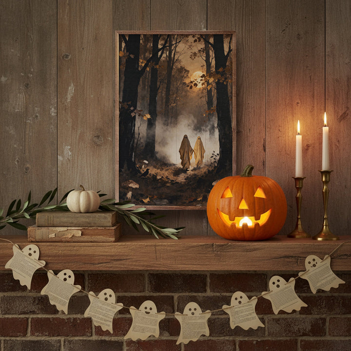 Two Ghosts Strolling The Timber