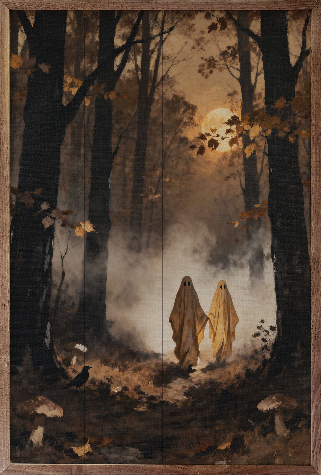 Two Ghosts Strolling The Timber